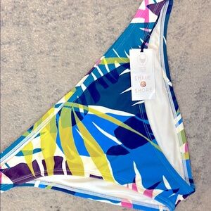 NWT Shade & Shore Women's Tropical Print Bikini Bottoms🌴